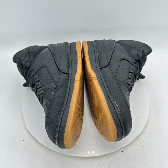 Nike Air Python Men Size 12 705066-001 Premium Black Gum Mid Top Training Shoes - Picture 7 of 11